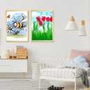 kennethan Picture Frame, Wall Gallery Poster Frames, Horizontal or Vertical Wall Mounting (Gold, 12x18-3 Pack)