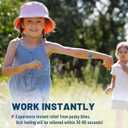 6 x Bite Itch Relief Patches 27 pcs for Kids & Adults, Instantly Reduce Swelling Itching, Natural Anti Itch Patches Kid-Friendly for Travel, Hiking, Summer Camp Essentials (Multi)