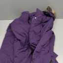 Women's Winter Coat Long Puffer Jacket - Waterproof Warm Thickened Snow Coat for Women (Purple, Small)