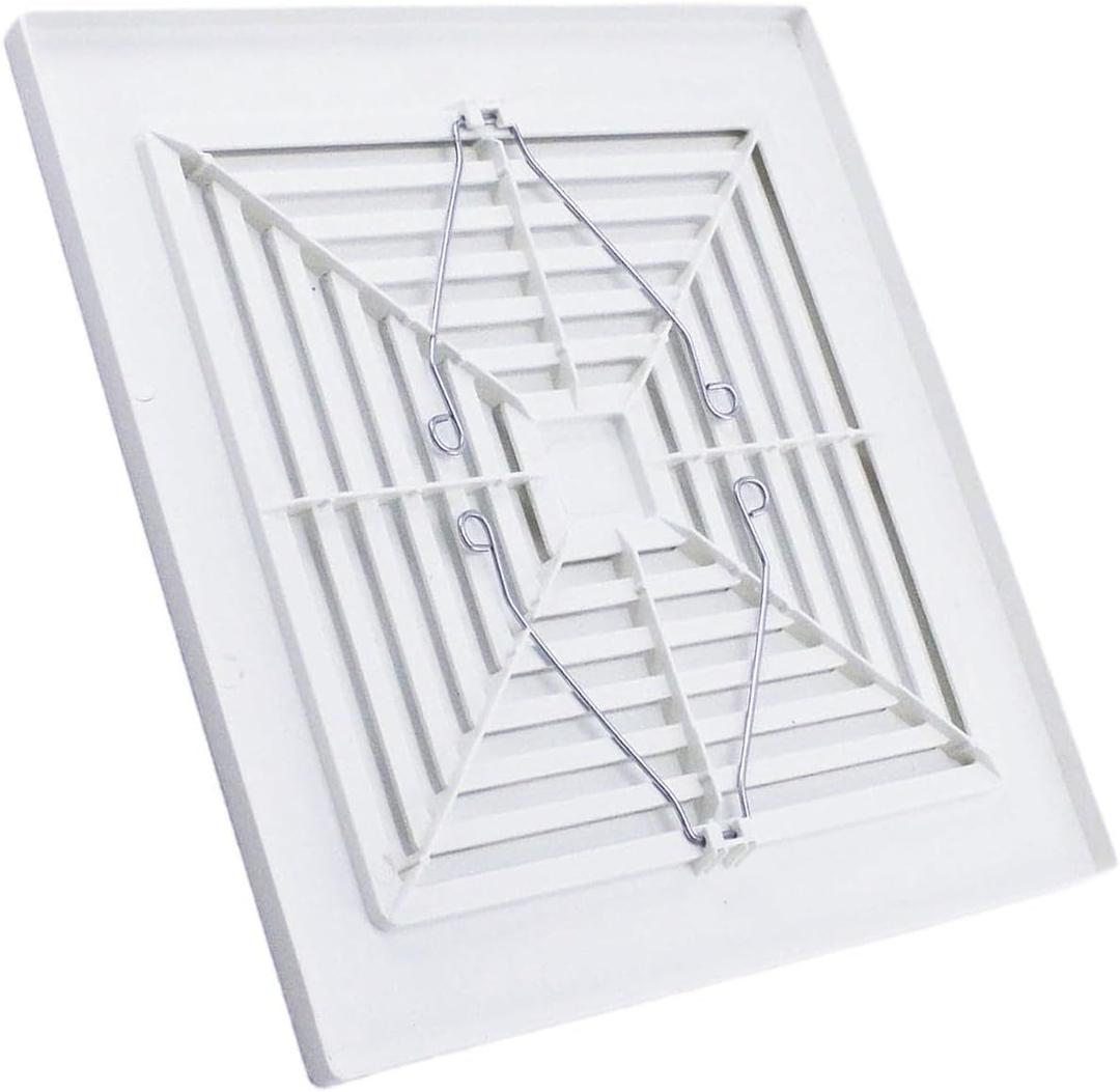 97011723 Bathroom Ventilation Fan Grill (9-1/4 In. W. x 9 In. L) fits for Nutone 670-G, 670-H, 663-G, 671-G, 671-J, 688-G, 688-H, 688-K, 688-J, 689-H, 689-J, 689-K, 696N-R02 -White