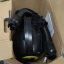 Inflatable Gymnastics Mat Tumble Track (8 Inches Thick) - 10ft/13ft/16ft/20ft Air Floor Training Mats for Home Use, Cheerleading, Water Fun & Camping - Includes 500W Electric Pump & Carbon Pattern (Blue)