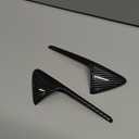 yhcdsea for Tesla Model 3/Y HW3.0 Turn Signal Side Camera Protection Cover Decoration Accessories fit for 2017-2023 Tesla Model 3 and 2020-2023.6 Tesla Model Y (Glossy Carbon Fiber Pattern)