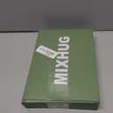 Mixhug Set of 2 Cozy Velvet Square Decorative Throw Pillow Covers for Couch and Bed, Red, 18 x 18 Inches