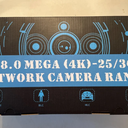 Poe Security Camera Kit Why 8.0 Mega (4K)-25/30Fps 4 Cameras, 8 Channel  