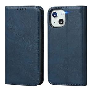 Ｈａｖａｙａ for iPhone 15 Plus Wallet Case with Card Holder for Women Men PU Leather Flip Folio Credit Card Slots Stand Shockproof Phone Cover-Deep Blue