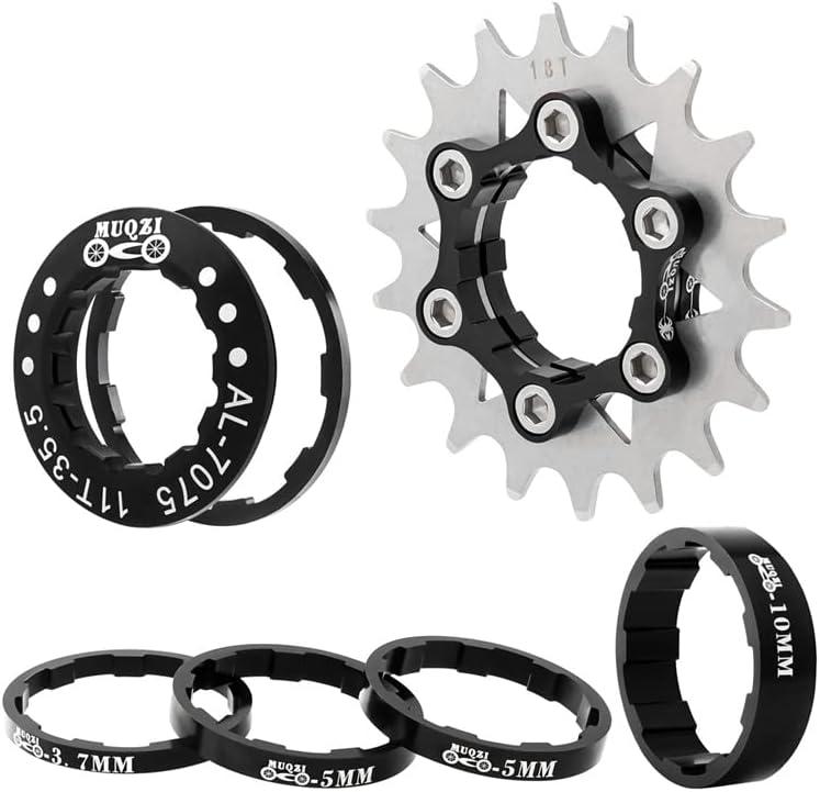 Bibike Single Speed Conversion Kit 13T/14T/15T/16T/17T/18T/20T/22T Single Speed Cassette & Spacers