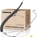 A-Premium Power Steering Pressure Hose Line Assembly Compatible with Honda Accord 2003-2007 & Acura TSX 2004-2008, 2.4L, with O-ring, Pump To Rack