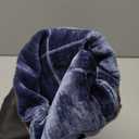 MIULEE Decorative Chenille Check Throw Pillow Covers Vintage Plaid Couch Pillows 20x20 Inch Set of 2 Neutral Boho Farmhouse Cushion Covers Modern Home Coastal Decor for Sofa Bed Living Room Navy Blue