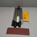 Pole Sander for Drywall, 31-74-inch Manual Hand Drywall Sander with Extension Pole. Perfect for Painting, Complete with 5pcs Sanding Sheets (60, 100, 180, 240, 320 Grit)