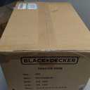 BLACK+DECKER TO1313SBD Toaster Oven, 15.47 Inch, Silver