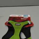 Best Pet Supplies - All Weather Mesh/Plush, Reflective, No Pull Harness for Small, Medium Dogs, Cats - Secure with Hook & Loop Fastener, Buckle, Double D-Rings - Lime Green 2-Tone, L (L (Chest: 18 - 20.5"))