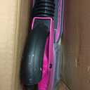 Outdoor Cruiser Kick Scooter for Ages 6+, for Kids, Teens, and Adults, Max Load 250 LBS, Foldable, 8-inch Wheels for Kids and Adults, Dual Suspension, 3 Adjustable Levels, Child Safety Approved, Pink