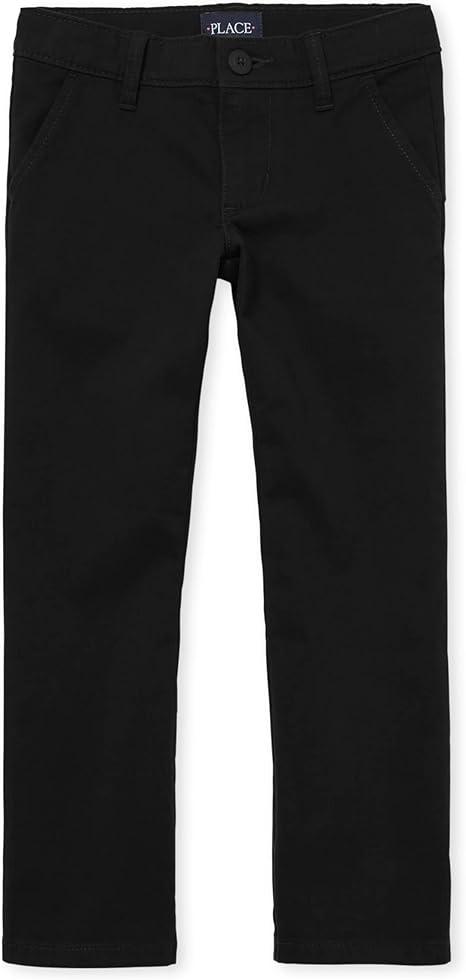 The Children's Place Girls' Uniform Bootcut Chino Pants, Size 8