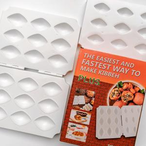 Kibbeh Rolls Maker Mold 9 Grids 7cm/2.75inch Meatball Mold Tool