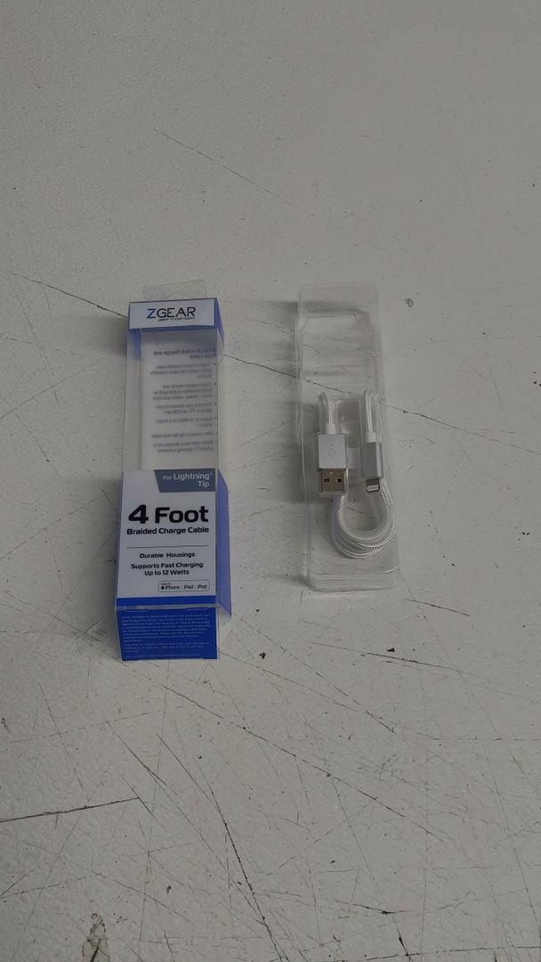 4 foot Braided Charge Cable