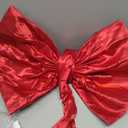 TONIFUL 24 x 42 Inch Giant Red Bow Large Bow for Tree Room Wall Front Door Car Photo Backdrop Decor Valentines Decoration Christmas Birthday Wedding Baby Shower Outdoor Decorations