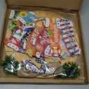 Glenmal Interchangeable Seasonal Dachshund Welcome Sign Rustic Wiener Dog Front Door Wreaths Detachable Holiday Hanging Decor for Spring Summer 4th of July (Classic Style)