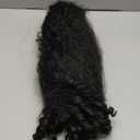 PREMPO Afro Wig V Part Kinky Curly Wigs for Black Women, 180% Density Wear and Go Glueless Wig with Unique Bouncy Curls in the End, Synthetic No Leave out Clip in (#1B Black wig, 24 Inch)