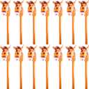 14 Pack 40 Inch Inflatable Stick Horse Blow up Cowboy Cowgirl Pony Horse head Stick Balloon for Birthday Christmas Baby Shower Cowboy Theme Party Favors (Color Set 2)