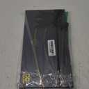 XCLPF Front License Plate Bracket, No Drill License Plate Holder, License Plate Mounting kit, Universal Bumper Car Frame Mount Adapter, Black License Plate Frames with Screw Cap, Cable Ties