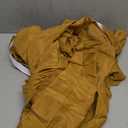 Biscaynebay Wrap Around Bed Skirts for Queen Size Beds 18" Drop, Christmas Gold Adjustable Elastic Dust Ruffles Easy Fit Wrinkle Resistant Silky Luxurious Fabric Machine Washable