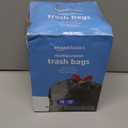Amazon Basics Flextra Multipurpose Drawstring Trash Bags, 30 Gallon, 50 Count