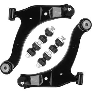 Front Suspension Lower Control Arms with Ball Joint Kit for Chrysler PT Cruiser 2001-2010, for Dodge Neon 2000-2005, for Plymouth Neon 2000-2001, K620009 K620010 K7348 (4Pc)