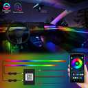 Dreamcolor Acrylic Interior Car LED Strip Light Sub-Control Module, which fit for Dreamcolor Main Controller Connects kit (not Including), Not fit dreamcolor 5 in 1(Single Controller)