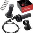 Mini Bike Throttle Assembly Throttle Cable for Coleman 200cc CT200U MB200 CT200U-EX BT200X Baja Warrior Parts Twist Throttle Motorcycle Cruise Control