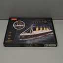 CubicFun Titanic 3D LED Puzzles for Adults 88 CM 266 Pieces,Titanic Toys for Teens, Home Decor Birthday Gifts Adults Valentines Day Gifts