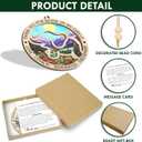 GEEMBI Friends Ornaments for Women - Elephant Suncatcher Christmas Ornaments 2026 for Tree Decorations - Friendship Birthday Elephant Day Gifts for Women Friends, Bestie BFF Best Friend Birthday Gifts (Multicolor My Circle)