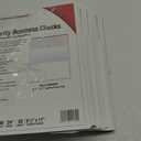 DocuGard Blue/Red Premier Prismatic Top High Security Check Paper - Laser/Inkjet Printer Compatible - 13 Security Features - 500 Blank Business Checks (04532)