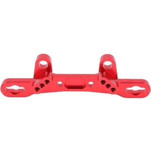 RC Shock Damper Tower Mount Aluminum Alloy RC Rear Front Shock Tower for TT02 UpgradeBlue Aluminum RC Shock Mount As Excellent for RC Shock Damper TowerRC Shock Tower (Red)