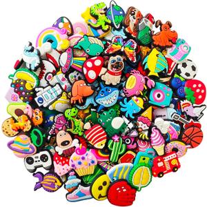 Lmiyowa 30 Pcs Random Shoe Charms for Kids Boys Girls Adult Men Women : Fun DIY Accessories for Clogs - Shoe Decoration Pins - Party Favors Gifts (30PCS)