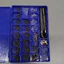 Upgrade Version Magnetic Eye Glass Repairing Kit, Eyeglass Repair Tool Kit with Compact Screw Box Includes Nose Pads, Precision Screwdriver Set, Screws, Tweezer for Eyeglass, Sunglass, Spectacles Watch