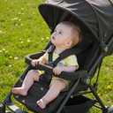 Car Seat Protector for Potty Training, 2 Pack Waterproof CarSeat Liner Toilet Training for Baby Infant Toddler, Dry Seat Piddle Pads Cover for Strollers (Black)