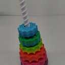 ODELA Spinning Toy  Premium Stacking Toy for Kids  Strong ABS Plastic  Rainbow Spinning Wheel Toy  Fun and Engaging Brain Development Toys for Kids