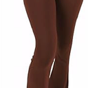 FAIRY SEASON Women's Fold Over Yoga Flare Pants Pajamas Loungewear Outfits (X-Small, Caramel)