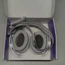 Baby Headphones for Noise, 2-in-1 Baby Ear Muffs Noise Protection for Ages 0-48 Months (White)