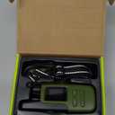 Jugbow Dog Shock Collar - 4500FT Dog Training Collar with Remote, IPX8 Waterproof Electric Dog Collar with 4 Training Modes, Security Lock, Rechargeable eCollar for 10-120lbs (Green 1 Pack)