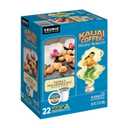 Kauai Coffee K-Cup Pods for Keurig Brewers Arabica Coffee, 10% Hawaiian Medium Roast, Vanilla Beans with Toasted Macabamia Nuts Vanilla Macadamia Nut, 1 Pack of 22 Single Serve K-Cups (EXP 04/22/28)