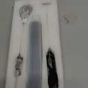 YUSWKO Black Handheld Milk Frother Wand for Coffee, Rechargeable Electric Whisk with 3 Heads 3 Speeds Drink Mixer Coffee Frother For Latte, Cappuccino, Hot Chocolate, Egg