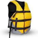 MW Adult Universal Life Vest, USCG Approved Type III Life Jacket for Adults, Great for Boating, Fishing, Tubing, & Other Water Sports., Standard XS-XL