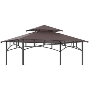 GOJOOASIS Grill Shelter Replacement Canopy Roof FIT for Gazebo 8x5'