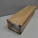 WOPITUES Wood Floating Shelves Set of 6, 24 inch Long Floating Shelves for Wall Decor, Farmhouse Shelf for Bedroom, Bathroom Storage Shelves, Book Shelves for Living Room - Black