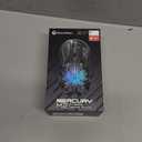GravaStar Mercury M2 Wireless Gaming Mouse with 26,000 DPI, PAW3395DM Sensor -79g Lightweight Hollowed-Out Design -5 Programmable Buttons -5 Dynamic Lightsync RGB - Transparent Black
