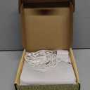 CD Player Portable Bluetooth 5.1 Desktop CD Player with HiFi Sound Speakers, Remote Control, Dust Cover, LED Display, Boombox FM Radio, USB/AUX for Home, Kids (White)