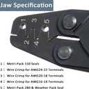 Car Terminals Plug Male Female 16-20AWG Waterproof Automotive Connectors Disconnect Wiring 1/2/3/4/5/6Pin Electrical Wirem Kit Water Proof Series Way Marine Truck Boat Motorcycle