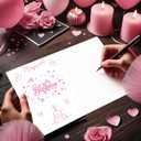 3 x Funny 21st Birthday Card for Girls, Pink Happy Birthday Decorations for Her, 21 Year Old Birthday Party Gifts for Daughter Niece, Best Twenty-One Birthday Card for Granddaughter