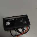 4-Wire PWM Fan Temperature Controller (12V 3A) Fan Speed Controller with 1 Black Terminal Wire, Digital Display  Temperature Controlled Governor, Dual-Display Fan Governor
